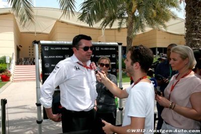 McLaren&nbsp;: Boullier a craint une fuite des cerveaux en début de saison