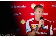 Raikkonen reconnait sa faute pour le départ de Monza