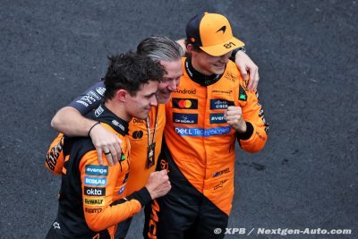 McLaren F1 considère ses pilotes ’comme ses fils’ et leur laisse ’les mêmes chances’