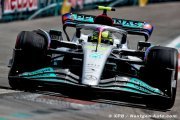 Hamilton ne voit pas réellement de progrès avec la W13 à Miami