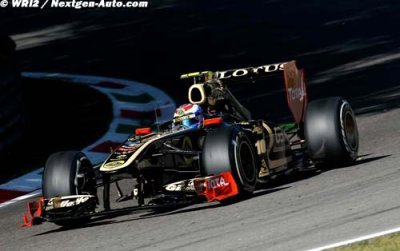 Lotus Renault GP satisfaite des premières libres