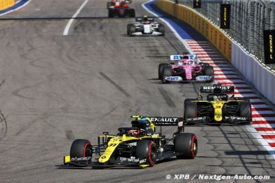 Abiteboul est heureux du résultat de Renault F1 en Russie