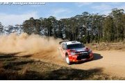 Petter Solberg monte sur le podium en Australie