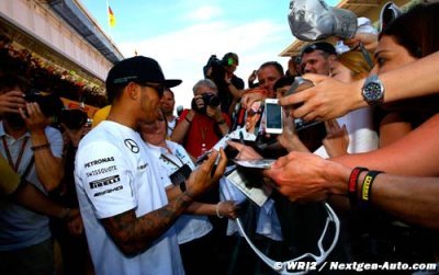 Hamilton ne se sent plus mal à l’aise en Espagne