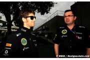 Grosjean admet que le championnat 2012 l'a fatigué