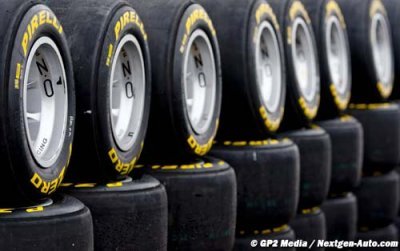 GP2  introduces Pirelli prime and option tyres in 2012