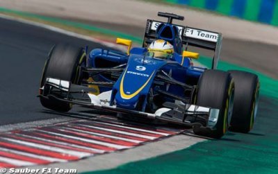 Sauber a bien commencé son GP d’Italie