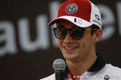 Leclerc reconnaît rêver de Ferrari pour 2019