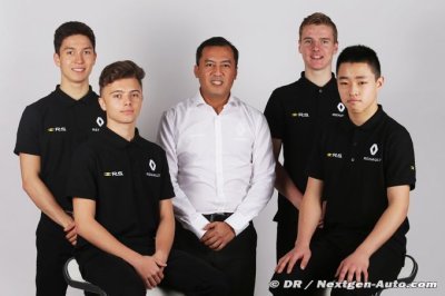 Les quatre pilotes junior surveillés par Renault F1