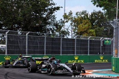 Russell&nbsp;: ’Il reste du travail’ pour passer devant Aston Martin F1