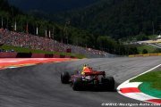 Verstappen victime de son embrayage et de Kvyat au départ