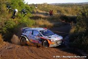 Hyundai holds provisional podium after dramatic start in Portugal