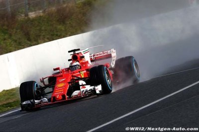 Raikkonen n’a pas pu se faire une opinion sur les pneus pluie