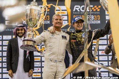 David Coulthard wins the 2018 Race of Champions