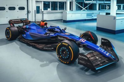 Williams F1 montre sa FW45 avant le shakedown de Silverstone