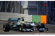 Rosberg satisfait et surpris de sa 5e place