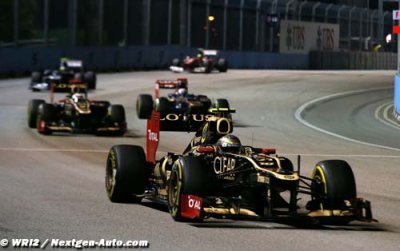 L’équipe Lotus ravie de retrouver les gros appuis