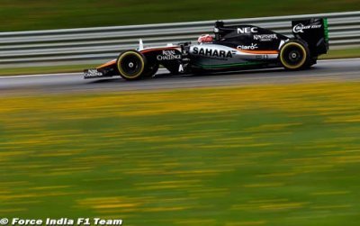FP1 & FP2 - Hungarian GP report: Force India Mercedes (2)