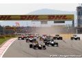 Officiel : Retour de la F1 en Turquie et calendrier de 17 courses en 2020
