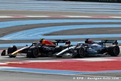 Russell s’agace d’avoir été ’serré’ par un Pérez agressif