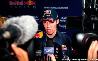 Kvyat ne compte que sur lui et pas sur l’aide de Ricciardo
