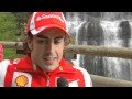 Vidéo - Interview d'Alonso et visite du motorhome Ferrari 2012