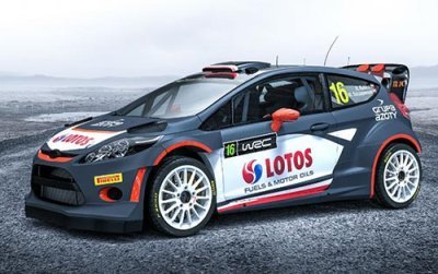 Kubica dévoile les couleurs de sa Ford Fiesta RS pour 2015
