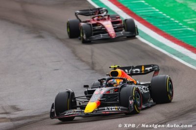 Pérez était à la limite face à Leclerc en fin de course à Imola