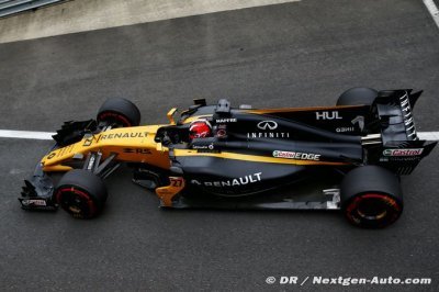 Superbes qualifications pour Renault F1 en Angleterre