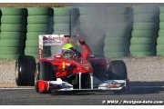 Fiery start for Massa