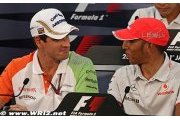 Bitter Sutil tells Hamilton to 'grow up'