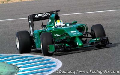 Caterham&nbsp;: Frijns roulera aussi à Bahreïn