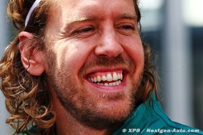 Vettel se sent ’privilégié’ d’avoir pu faire carrière en Formule 1