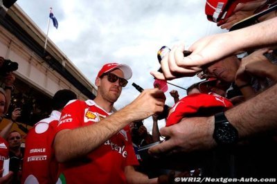 Vettel pense davantage à battre Mercedes qu’à contrer Red Bull