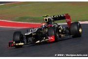 Cinq places de pénalité pour Grosjean