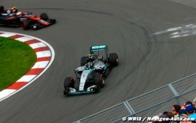 Canada, FP3: Rosberg heads final practice as Nasr crashes and Button stops