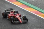 Sainz s'inquiète du rythme de Verstappen à Spa