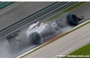 La McLaren n'aimait pas la pluie aujourd'hui