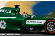 Caterham dans le fond du classement