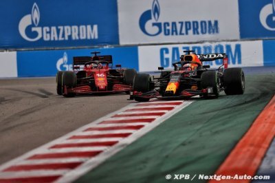 Horner&nbsp;: Verstappen a ’montré de la mesure’ dans son agressivité