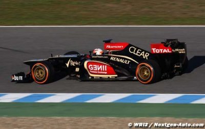 Grosjean&nbsp;:  Les premières sensations avec la E21 sont bonnes