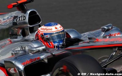 Button prend la tête à Monza