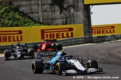 Les deux Williams F1 dans les points&nbsp;: Russell ému, Latifi incrédule