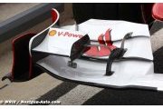 Ferrari a du mal avec l'aileron avant flexible