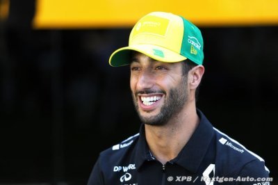 Ricciardo envoie un message de soutien à ses fans en F1