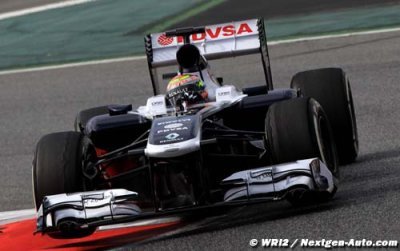 Maldonado et Bottas en piste pour Williams