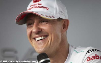 Schumacher deviendra jeudi citoyen d’honneur de Spa