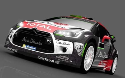 Citroën dévoile la nouvelle livrée de sa DS3 WRC