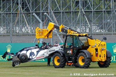 Pirelli n’est pas responsable de l’accident de Kvyat à Silverstone