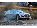 Hyundai place ses trois voitures à l'arrivée du Wales Rally GB